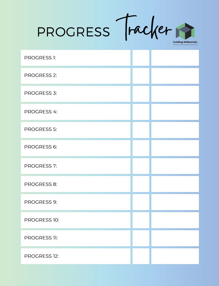 Progress, Goals and Tasks Tracker