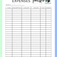 Income, Expense, Bills & Savings Tracker