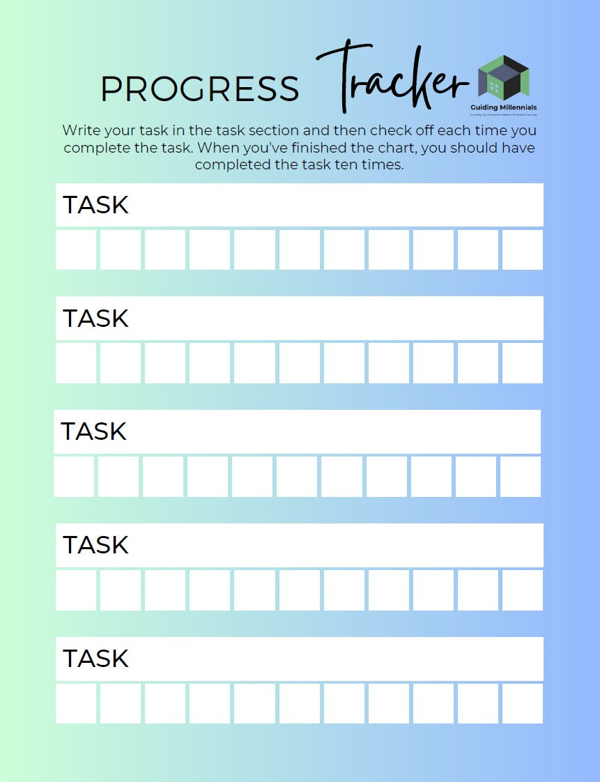 Progress, Goals and Tasks Tracker