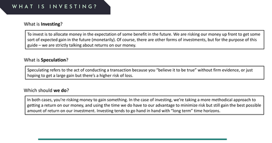 Investing Guide 101 (PDF)
