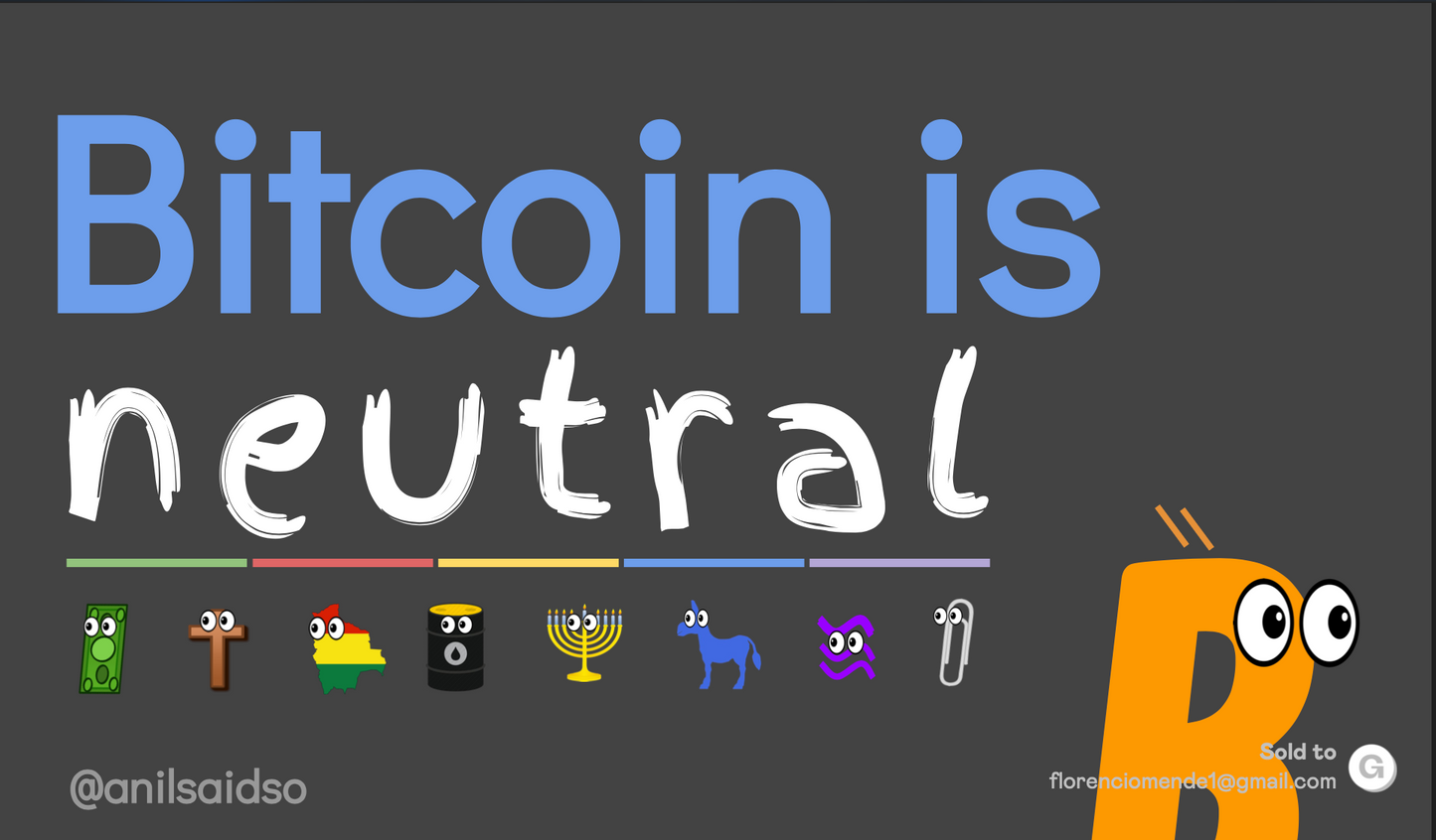 Why Bitcoin is Neutral