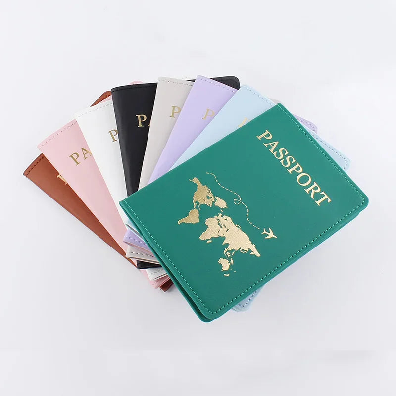 Guiding Millennials' Passport Holder / Luggage Tag - Leather Unisex