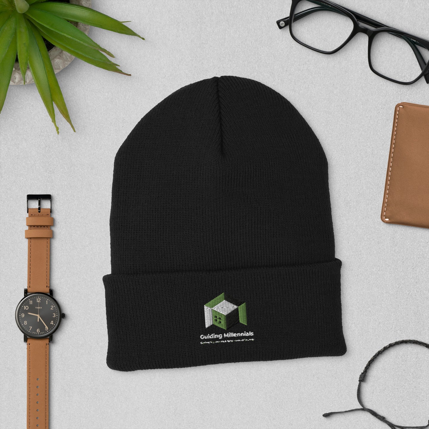 Guiding Millennials' Cuffed Beanie